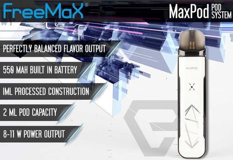 Freemax Maxpod Kit MTL Vape Online in Pakistan by VapeStation 1