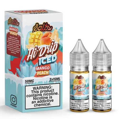 Hi Drip Salt Mango Peach ICED 15ml Ejuice Online in Pakistan