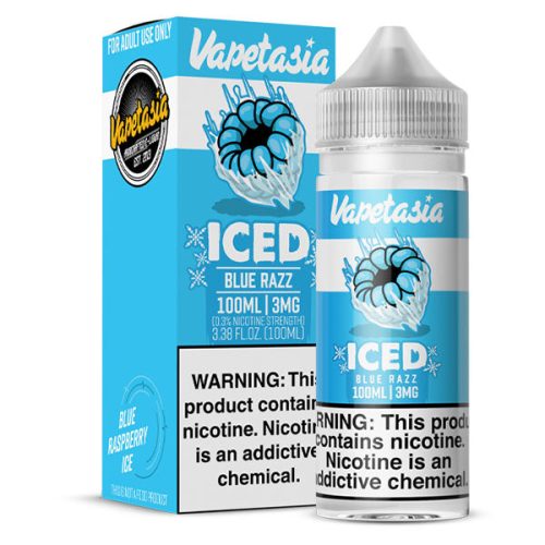 Iced Blue Razz 100ml 3mg