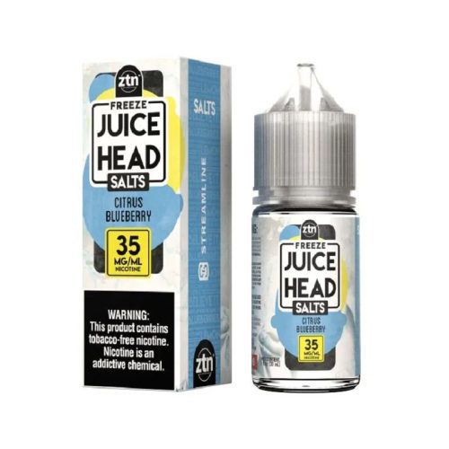 Juice Head E Liquid Salts Citrus Blueberry 35mg ml