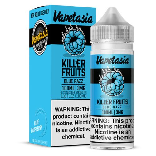 Killer Fruits Blue Razz 100ml 3mg