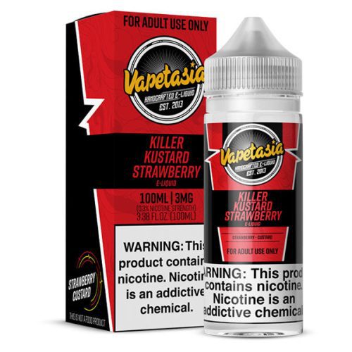 Killer Kustard Strawberry 100ml 3mg