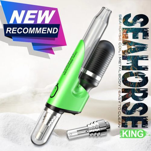 LOOKAH Seahorse King Electric Nectar Collector Green