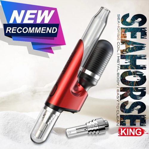 LOOKAH Seahorse King Electric Nectar Collector Red