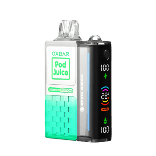 Oxbar X Pod Juice Magic Maze 2.0 30k Disposable Vape Clear Jewel