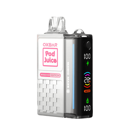 Oxbar X Pod Juice Magic Maze 2.0 30k Disposable Vape Clear Pink