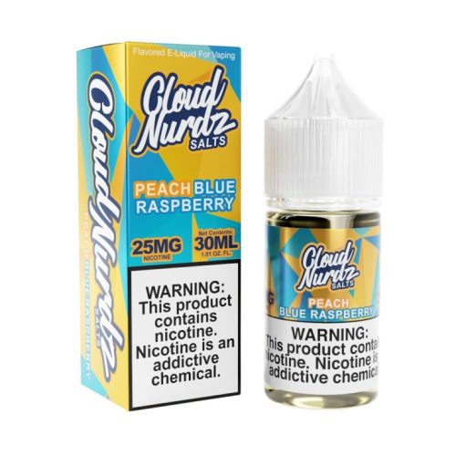 Peach Blue Raspberry Cloud Nerdz Salt 30ml Nic 1 768x768 1