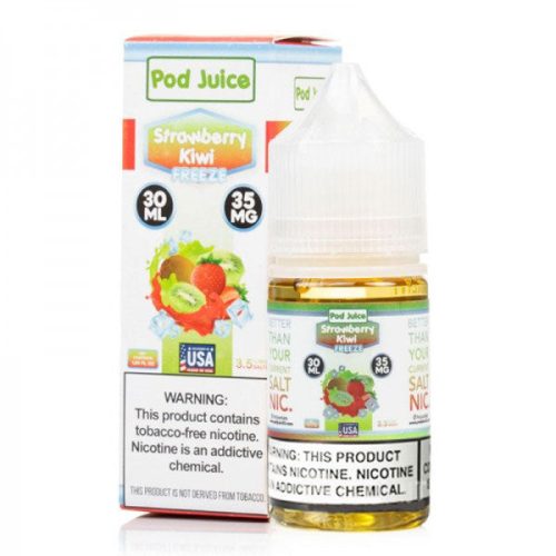 Pod Juice Salt Strawberry Kiwi Ice 30ml 35mg in pakistan