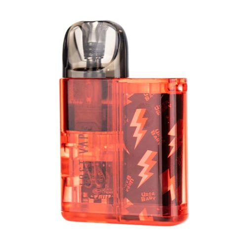 Ursa Nano Baby Pod Kit by Lost Vape Red Clear