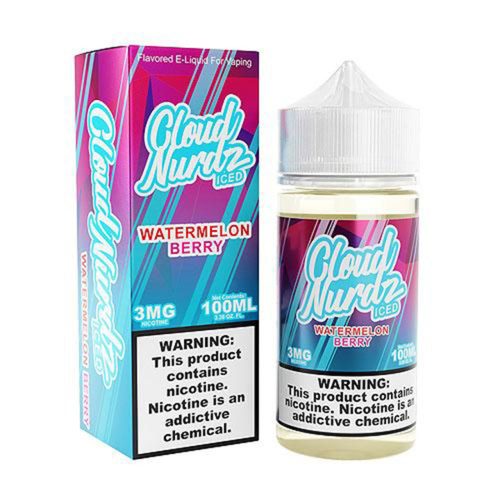 Watermelon Berry Iced Cloud Nurdz by karachi vapers