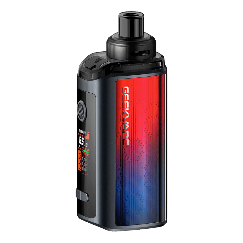 geekvape obelisk 65 pod kit scarlet blue