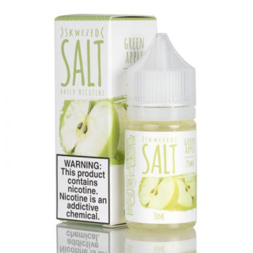 green apple skwezed salt 30ml Tranzax vapors