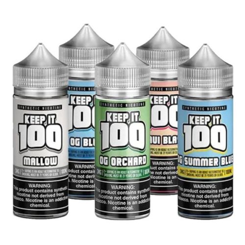 keep it 100 synthetic nicotine e liquid 100ml 48801.1673152498