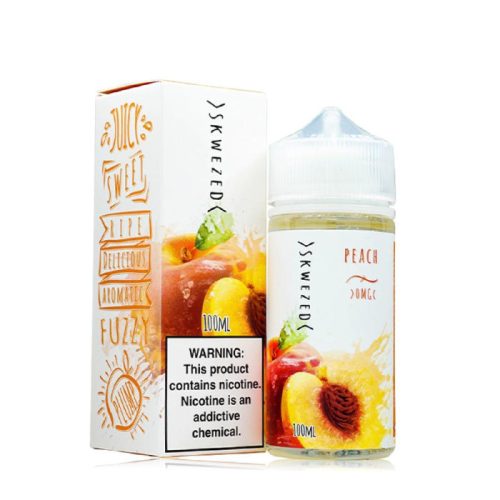 peach e liquid by skwezed 100ml