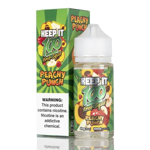 peachy punch keep it 100 e liquid 100ml