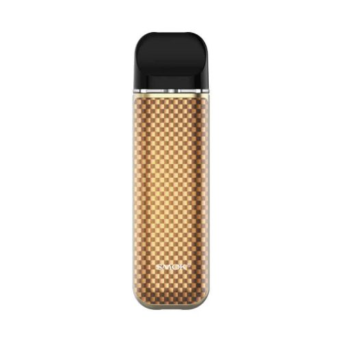 smok novo 3 kit gold carbon fiber