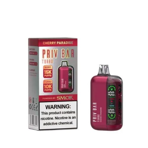 smok priv bar turbo 15000 puffs disposable cherry paradise jpg