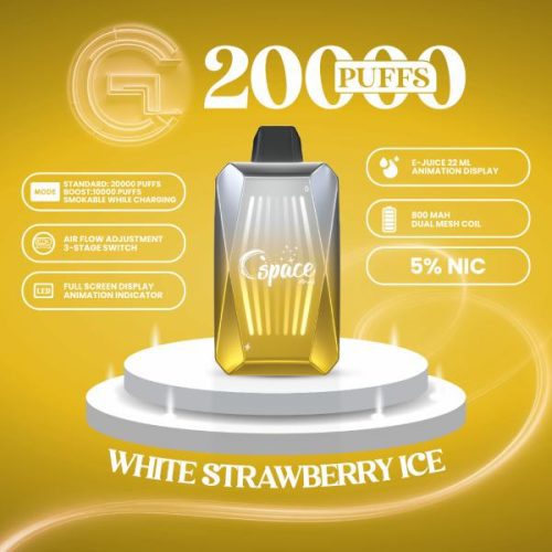 space max glow 20000 white strawberry ice 600x600 aa5d16c6 b322 40ad 85b3 ce30f2156d57