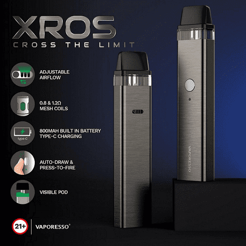 vaporesso xros pod system in