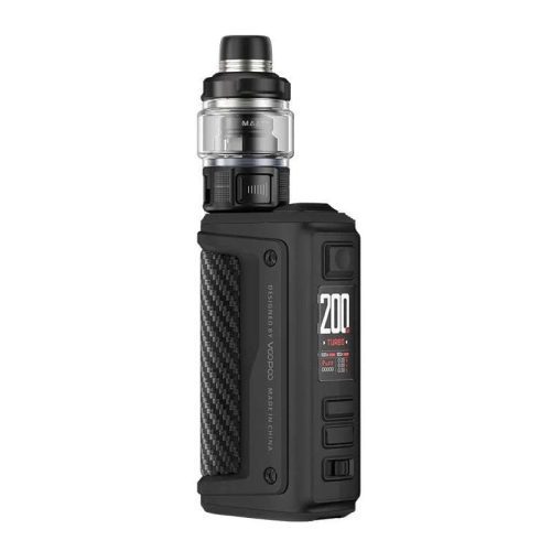 voopoo argus gt ii kit e cigarette 200w 6 5ml carbon fiber vapevo 4